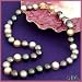14K Multi Color South Seas Pearl Necklace
