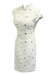 Lace Beaded Crystals Crystal Sequined Bridesmaid Dress/Prom Dress 