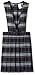 French Toast Girls' Plaid V-neck Jumper