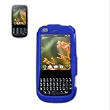 New Fashionable Perfect Fit Hard Protector Skin Cover Cell Phone Case with belt clip for Palm PIXI Sprint/verizon - Navy