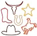 Silly Bandz Wild West - 48 Pack