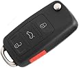 Remote Car Key Shell for Select VW Vehicles