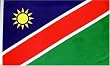 Namibia National Country Flag - 3 foot by 5 foot Polyester (New)