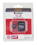 Kingston SDC/1GB-EDU 1GB Micro SD Card (College Edition-Free School Wallpaper or Ring Tone)