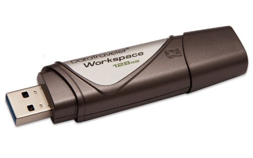 Kingston 128 GB DataTraveler Workspace USB 3.0 Flash Drive DTWS/128GB
