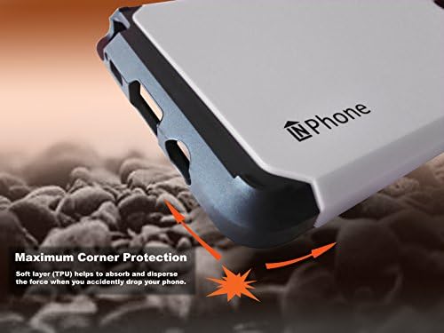 Samsung Galaxy Note 5 Tough Cell Phone Casing [Armor Series] Elegant Premium Quality Heavy Duty] [Drop Protection] [Light Weight] for Samsung Note 5 (White)