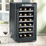  : The Wine Enthusiast 18-Bottle Wine Cellar - Graphite