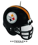 3" NCAA Texas Longhorns LED Light-Up Football Helmet Christmas Ornament