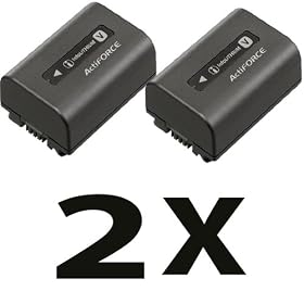 2Pcs Original Sony NP-FV50 Rechargeable Battery Pack (1030mAh, 8.4V) For Sony HDR-PJ10, HDR-PJ30, HDR-PJ50 Camcorder