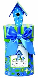 Too Good Gourmet Peanut Butter Pretzels In Blue Birdhouse Gift Box, 7-Ounce Boxes (Pack of 3)