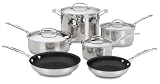 Cuisinart Chef's Classic Nonstick Stainless 10-Piece Cookware Set