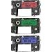 Casio TR-18BRG-3P Assorted Ribbons for CD Title Writers (3-Pack of Red, Green, Blue)
