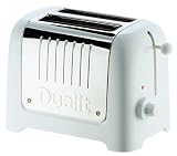 Dualit 25373 Lite 2-Slice Toaster, Soft Touch White