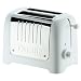 Dualit 25373 Lite 2-Slice Toaster, Soft Touch White