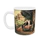 All in the Past, 1889 (oil on canvas) by Vasili Maksimovich Maksimov - Mug - Standard Size