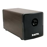 X-Acto 1716 Heavy-duty electric pencil sharpener, walnut grain, 1 Unit