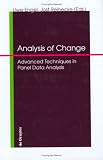 Analysis of Change: Advanced Techniques in Panel Data Analysis