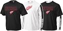 Detroit Red Wings Gameday Short/Long Sleeve T-Shirt Combo Pack