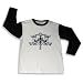 City College by Wes and Willy - Boys Long Sleeved Color Blocked Tee, White, Blue