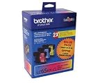 Brother 3 PAK CYAN MAGENTA YELLOW LC65HYCS LC65HYMS LC65HYYS YIELD 750X3 MFC-6490CW