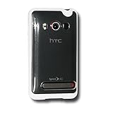 Amzer TPU Hybrid Case for HTC EVO 4G - White