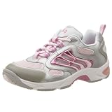 Stride Rite Little Kid/Big Kid Spire Lace-up,Silver/Pink,3.5 W US Big Kid