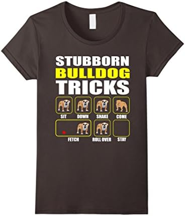 Women's English Bulldog | Stubborn Bulldog Tricks Special Edition Medium Asphalt