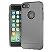 iPhone 7 Case, Hybrid Modern Slim Textured Grip Cell Phone Case for Apple iPhone 7 (2016) (Gray)
