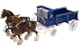 DELIVERY WAGON W/CLYDESDALE 4