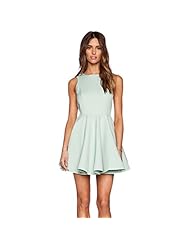 Sexy V-neck Bubble Dress Backless Sleeveless Polyester Party Dress/Mini Dress 