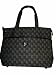 Women's Liz Claiborne Large Valerie Collection Luggage Tote (Charcoal/Silver)