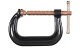 C-Clamps: Bessey CDF403C 3-Inch x 2-3/8-Inch Copper Spindle Drop Forged C Clamp
