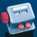 Lab Counters with Two Counting Units; Two keys; 0 to 999 range; Single reset knob