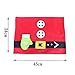 EFINNY Christmas Dinner Table Mats Placemats Napkins Cloth Decor Cover Festival Party Home Decoration