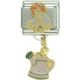 Raggedy Ann Water Pail Licensed Italian Charms - B000221S20