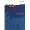 EinFach Deutsch Unterrichtsmodelle. Liebeslyrik: Gymnasiale Oberstufe