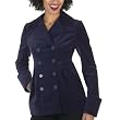GO International&reg; Velveteen Peacoat - Nightrider