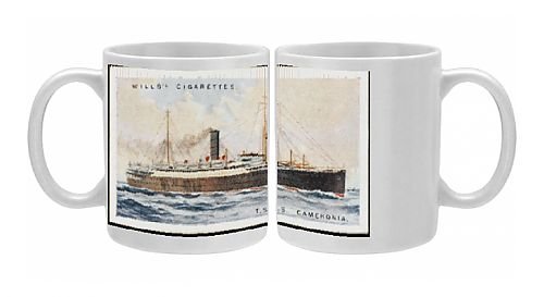 Best Cheap Photo Mugs of Steamship cameronia from Mary Evans