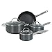 Gibson Sunbeam Leighton Hard Anodized 7-Piece Cookware Set