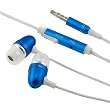 Universal BLUE 3.5mm In-Ear Stereo Headset w/ On-off & Mic for Apple iPad / iPhone / iPhone 3G 8GB / 16GB / iPod Touch Gen2 / iPod Nano Gen4 / iPod Classic 120GB
