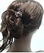 Set of 8 Mini Jaw Clips Claw Clips Decked w. Sparkling Crystals, LPW864175-5-8