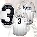 Evan Longoria Autographed Tampa Bay Rays Jersey - 2008 Stat