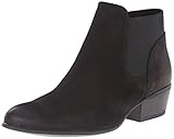 Steve Madden Women's Rozamare Boot, Black Nubuck, 7 M US