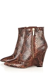 Limited Edition Pointy Snake Ankle Boot