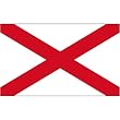 Alabama Flag 3x5ft Superknit Polyester