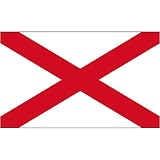 Alabama Flag 3x5ft Superknit Polyester