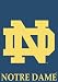 Notre Dame Fighting Irish Large House Flag h