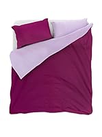 Italian Bed Linen Juego De Funda Nórdica (Lila/Ciruela)
