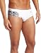 Clever Mens Mykonos Swimsuit Brief, White, Medium