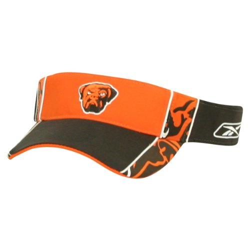 Cleveland Browns Onfield 2-Tone Adjustablel Team Visor - Orange / Brown